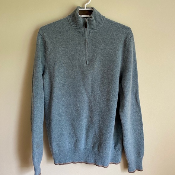 Black Brown 1826 Other - Black Brown 1826 | Wool Blend Quarter Zip Sweater